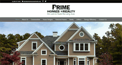 Desktop Screenshot of primehomesandrealty.com