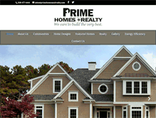 Tablet Screenshot of primehomesandrealty.com